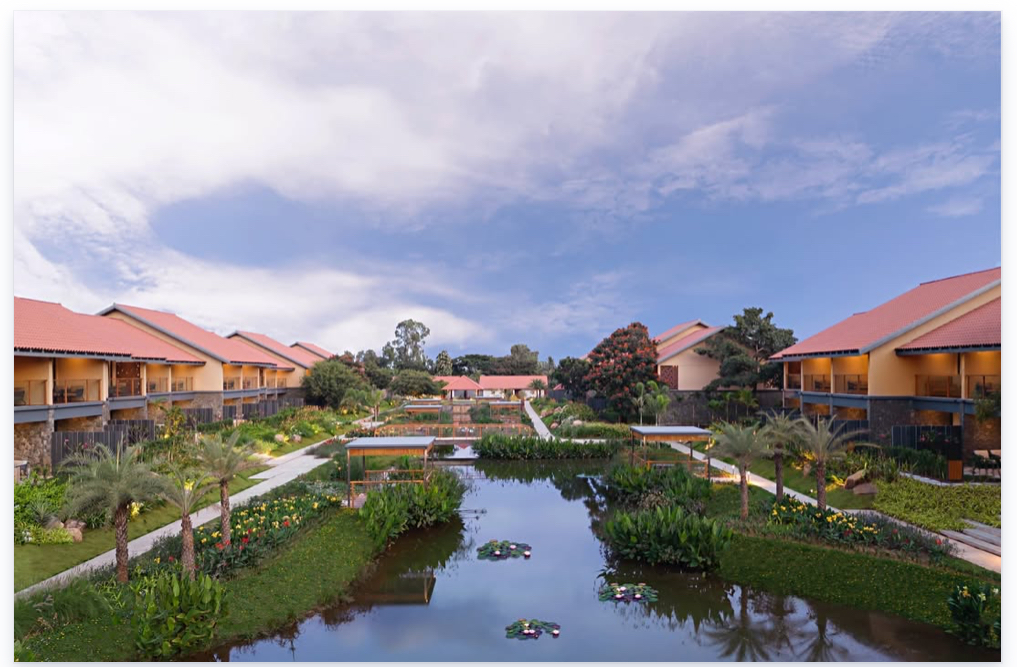 Resort landscape